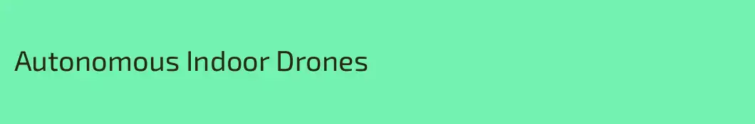 Autonomous Indoor Drones